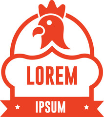 Restaurant and good Chicken Logo template vector