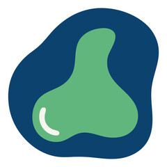 Abstract Organic Shape