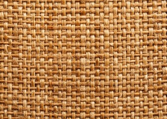 Panoramic Burlap Texture Background: High-Resolution Rustic Fabric Image, Seamless Pattern, Grunge, Brown, Beige, Natural Fiber