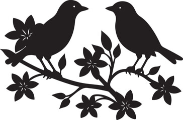 	
Bird Silhouette Icon vector graphic design