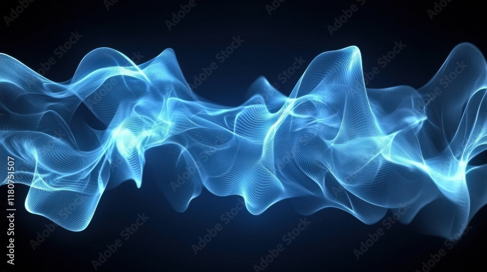 Leinwandbilder analyzing digital waves of internet banking data encryption in high fidelity global digital media vi