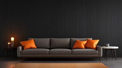 Cozy Photorealistic Living Room in Neutral Tones