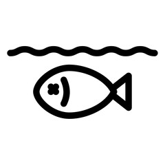 dead fish icon