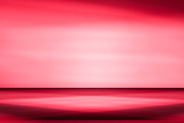 Wall interior background, studio and backdrops show products.with shadow from window color pink background for text insertion and presentation interior decoration	