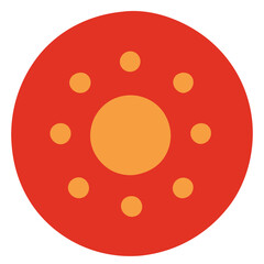 Abstract Chinese New Year Shape