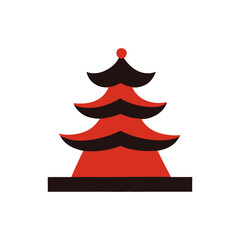 Abstract Chinese New Year Shape