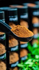 Aromatic Paprika Spice Powder in Spoon  Culinary Ingredient  Food Photography