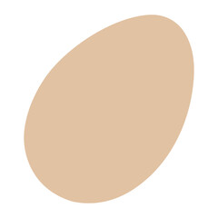 Abstract Organic Mocha Mousse Shape