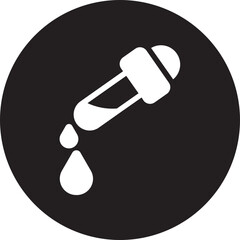 dropper glyph icon