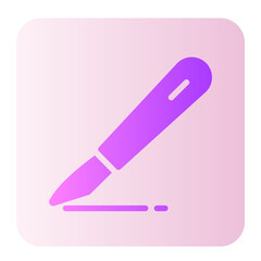 scalpel gradient icon