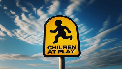 Watch Out: Children at Play Signage