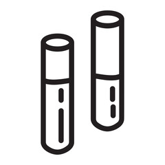 Test Tube line icon