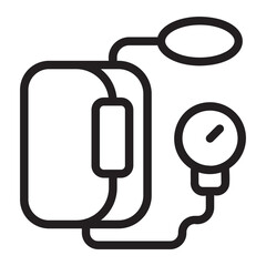 Tensiometer  line icon