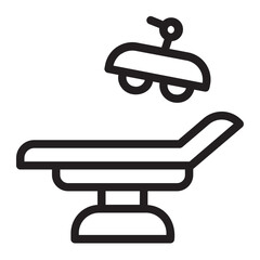 Operating Room line icon