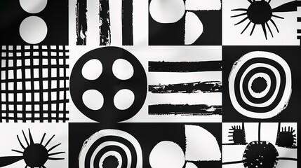 scandinavian simplicity seamless pattern wallpaper