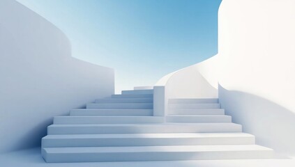 Ascension: A Minimalist Staircase to the Heavens