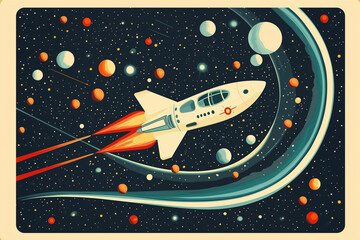 Midcentury Spaceship Design