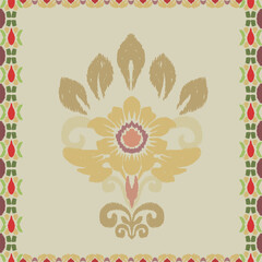 Abstract flora, Geometric Ethnic traditional seamless,Knitting,Navajo Native American Indian, tribal, traditional, 
