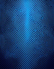 Blue dots background. Generated image