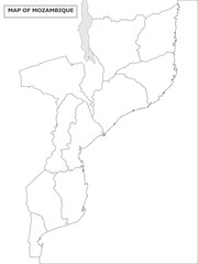 African Countries Geography Political map. Political map of country with capital, province or state capital, major cities and town.