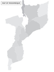 African Countries Geography Political map. Political map of country with capital, province or state capital, major cities and town.