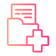 document gradient icon
