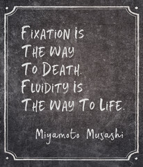 way to life Miyamoto Musashi quote