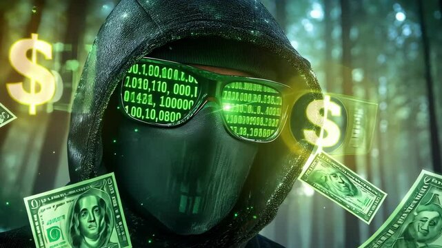 Digital corruption and cyber investigation in a futuristic forest setting