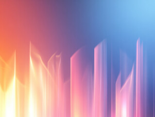 Vibrant abstract background with colorful light streaks and gradients