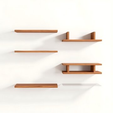 Isiro Luxury Wall Shelves, PHPH 36 Inch Wood Floating Shelves for Wall, Wooden Wall Shelves for Bedroom,