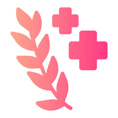 Herbal  gradient icon