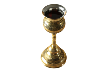 PNG, Eucharist, communion cup, isolated on white background.
