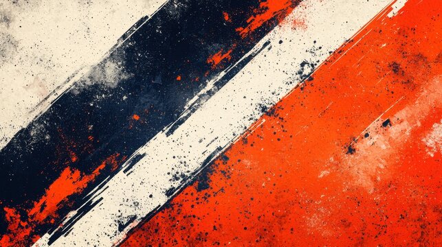 Broncos Orange Navy Blue White Sports Background Texture
