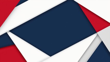 Nautical Blue Red Silver White High-Tech Background Texture