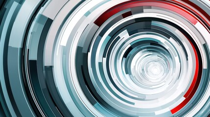 Obraz premium Nautical Blue Red Silver White High-Tech Background Texture