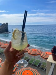 cocktail on a beach