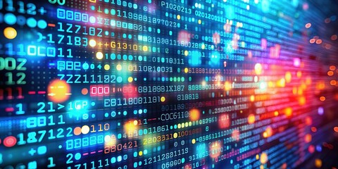 Programming Language Rain - HTML Matrix