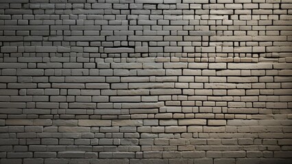 Background composed of a gray brick wall with a textured finish