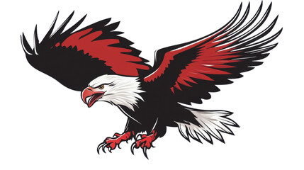 Obraz premium Eagle transparent background