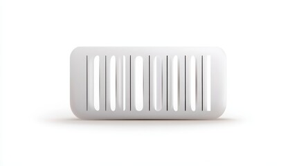 A white box with black lines on it