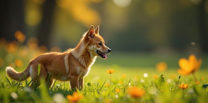 La donna strofa gli orecchi del cane da caccia con un piccolo bacio, giochi, animale