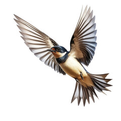 Obraz premium a beautifully detailed of a bird in mid-flight. showcasing its vibrant plumage and dynamic wing position. emphasizing the grace and agility of avian creatures