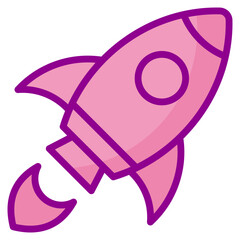 Obraz premium Rocket Icon