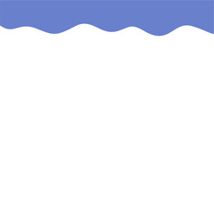 Fototapeta premium Abstact Top Page Border