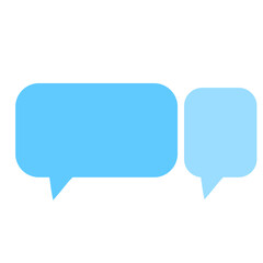 Fototapeta premium Chat Box Vector