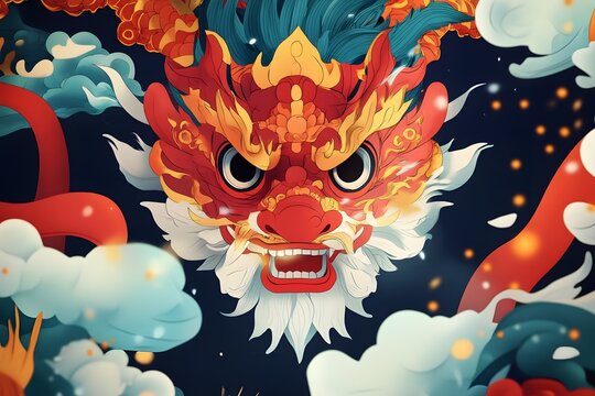 Animated Retelling of the Legendary Chinese New Year Monster Nian in Digital Storytelling