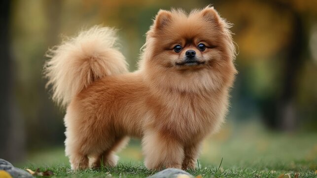 pomapoo dog, a mix between Miniature Poodle and Miniature Spitz, 16:9