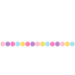 Cute Decorative Colorful Border