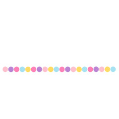 Cute Decorative Colorful Border