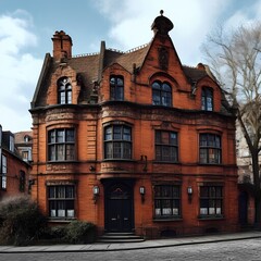 Fototapeta premium brick house